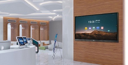 深圳市某展示公司觸控一體機案例